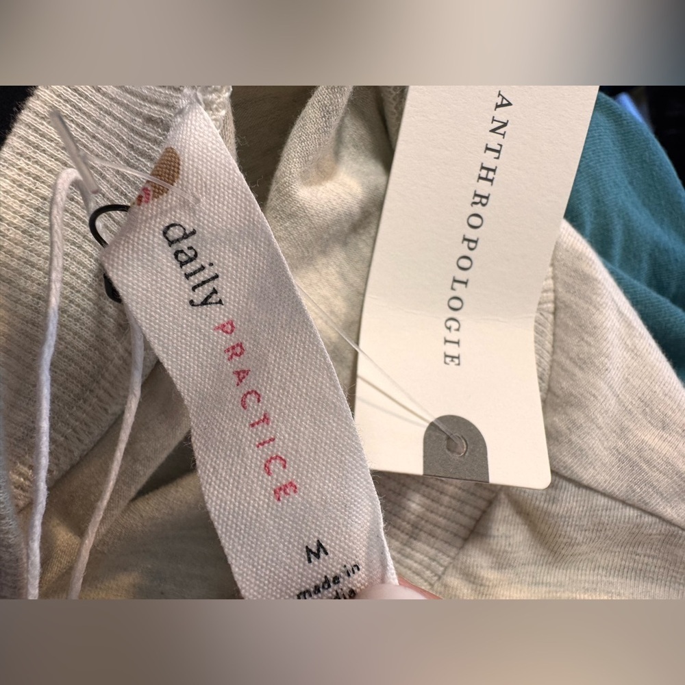 Daily Practice X Anthropologie Colorblock Side-Ruched Mini Dress - Medium -NWT - Picture 10 of 12